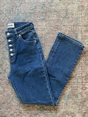 Rollas cropped jeans
